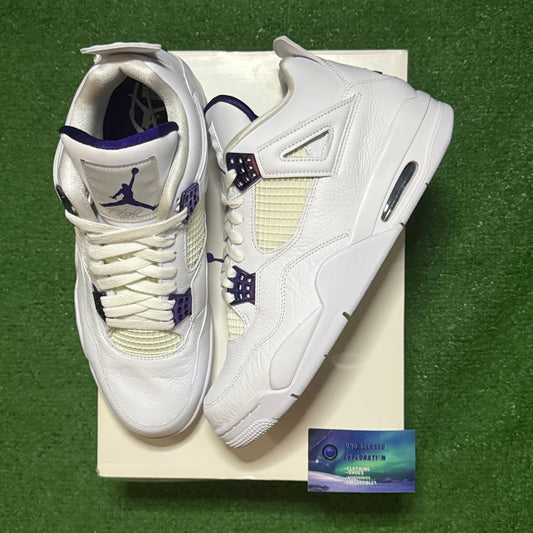 Jordan 4 Metallic Purple