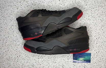 Jordan 4 RM Bred 10.5 Men/12 Women “Preowned”