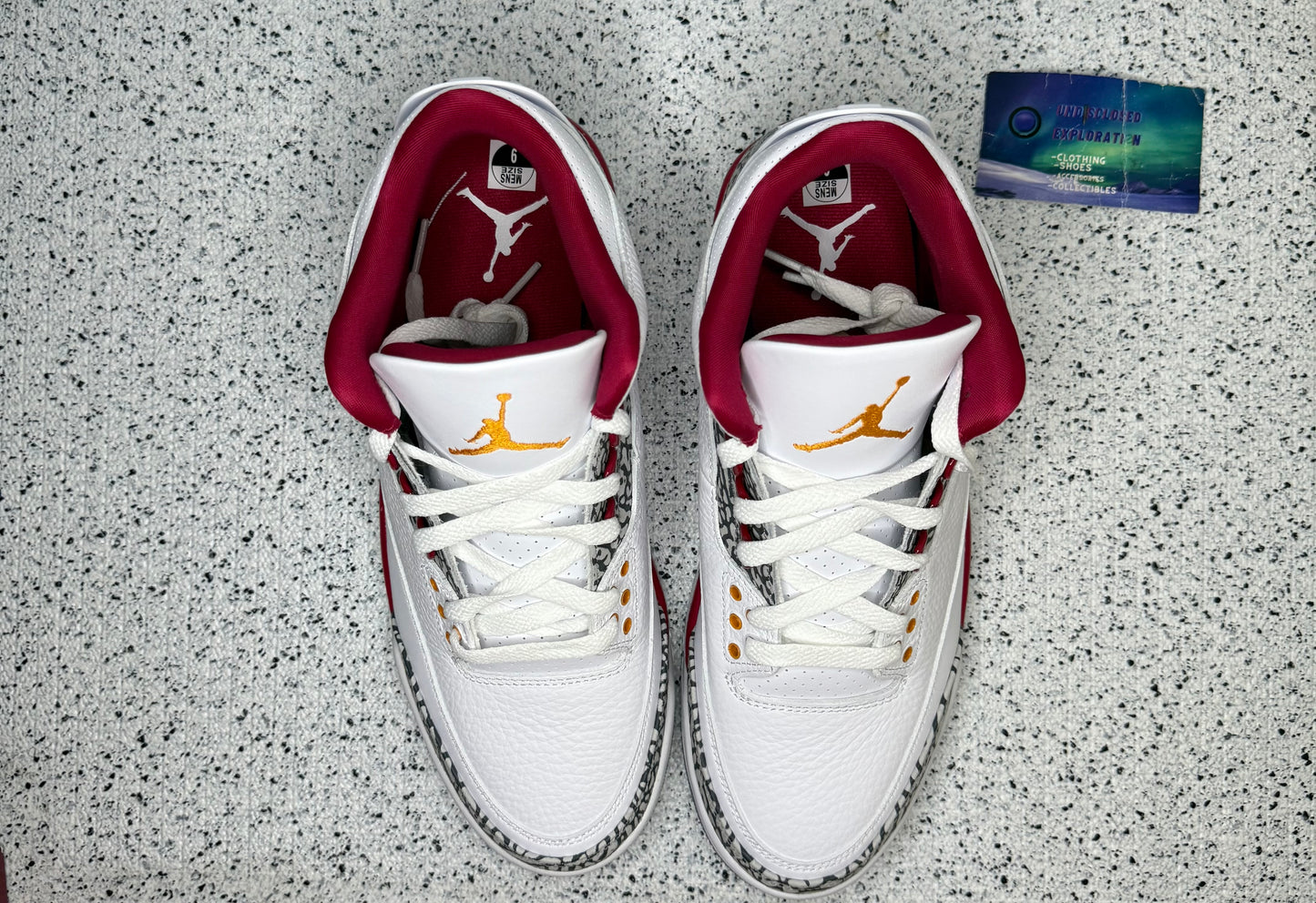 Jordan 3 Cardinal Red