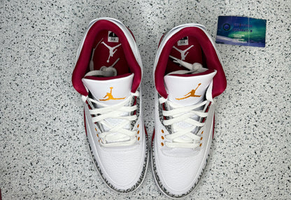 Jordan 3 Cardinal Red