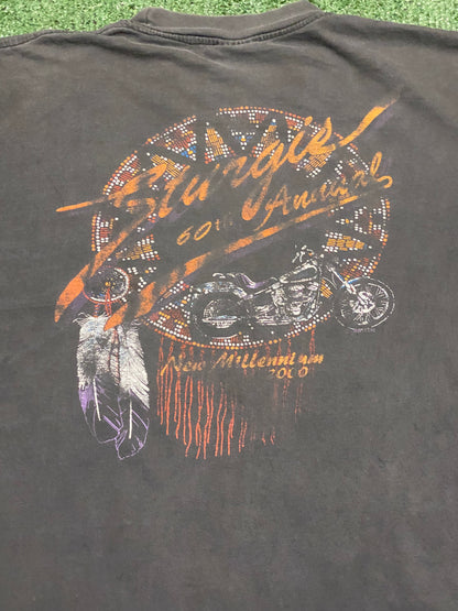 Vintage 2000 Sturgis 60th Annual Bike Rally Tee