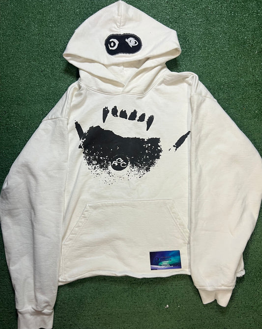 Ken Carson A great chaos white pullover vamp  hoodie