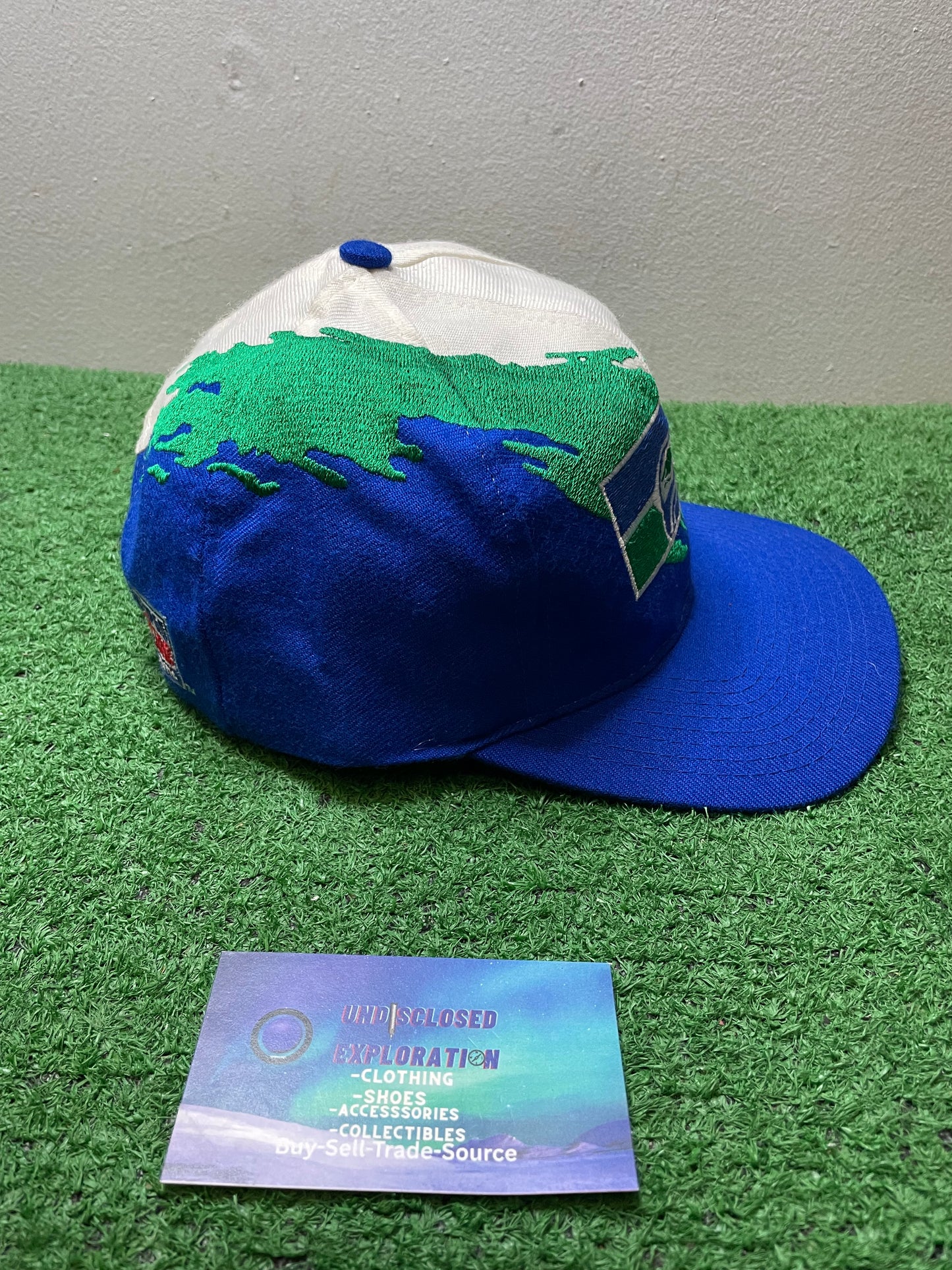 vintage 1990s Seattle Seahawks Logo Athletic Pro Line Splash hat