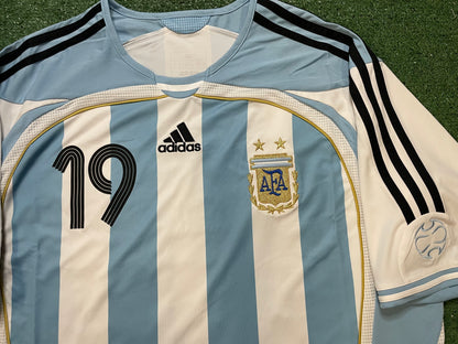 adidas Argentina Home Jersey 2006 Messi throwback edition