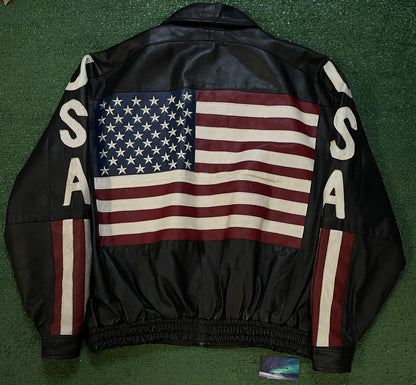 Vintage USA leather jacket