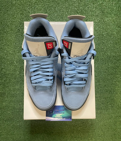 Air Jordan 4 Retro university blue size 8men/9.5women
