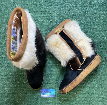 Vintage Tecnica fur Boots size 11men/12.5women(EU 45)
