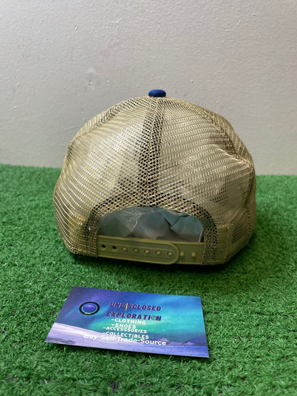 Seattle Mariners blue and gold mesh hat
