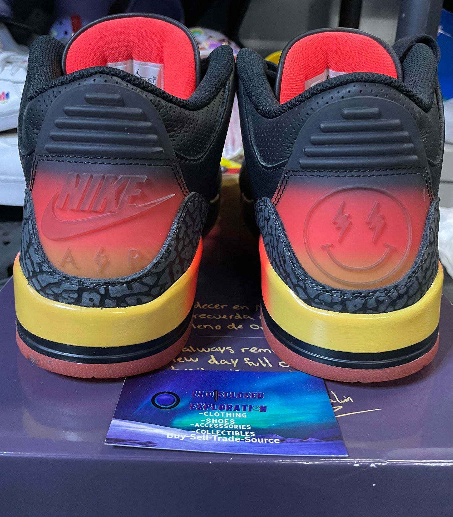 Air Jordan 3 J Balvin rio size 10.5men/12women