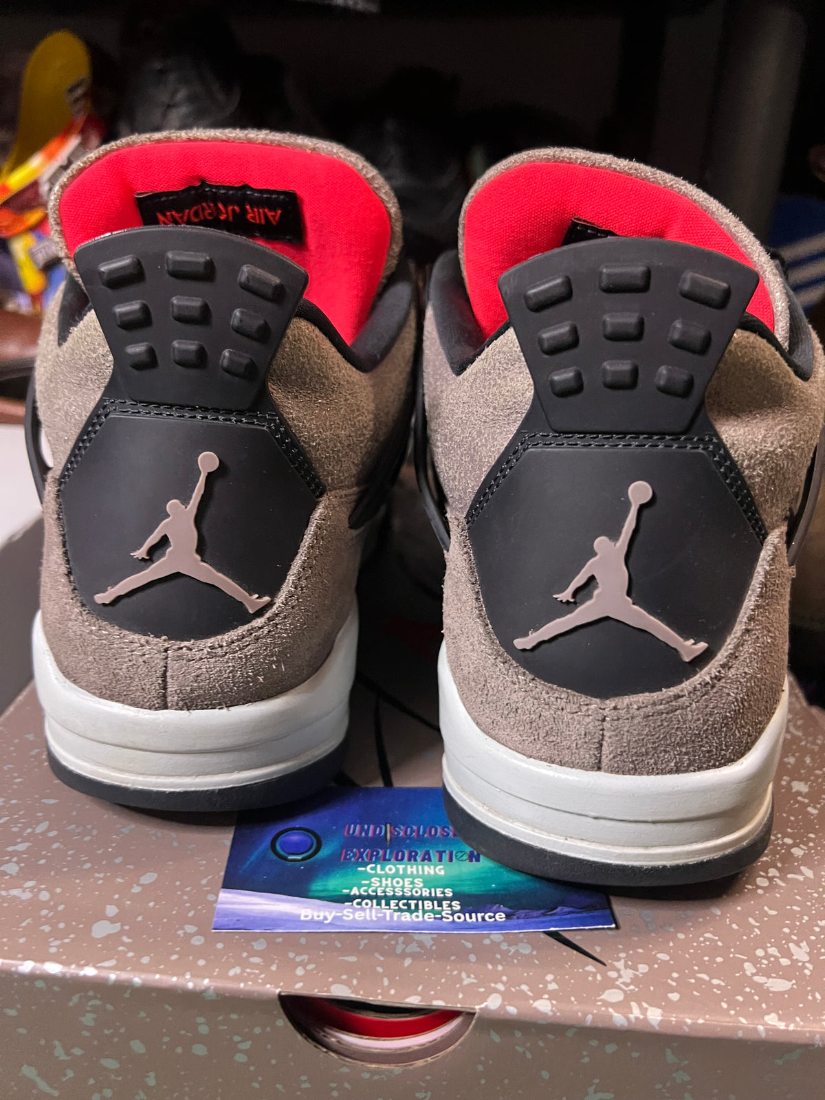 Jordan 4 taupe haze size 10.5men/12women