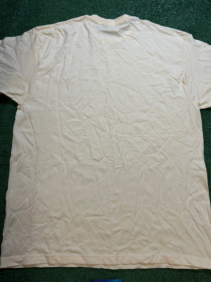 Pale yellow blank tee