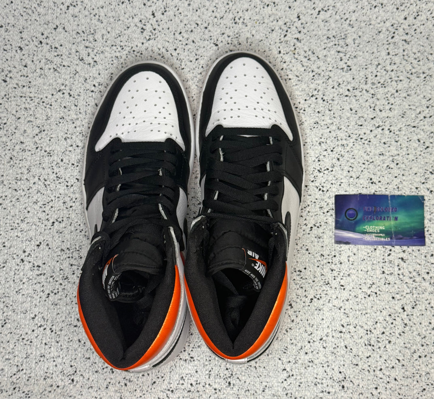 Jordan 1 Electro Orange 10 Men/11.5 Women “Preowned”