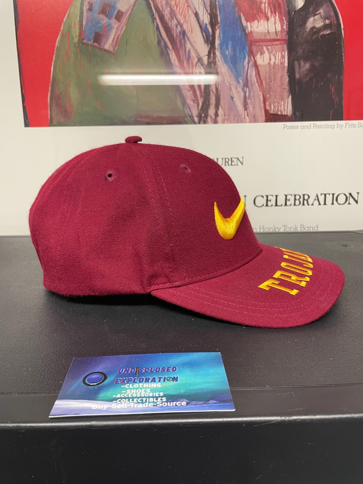 Vintage 1990s USC Trojans Nike swoosh hat