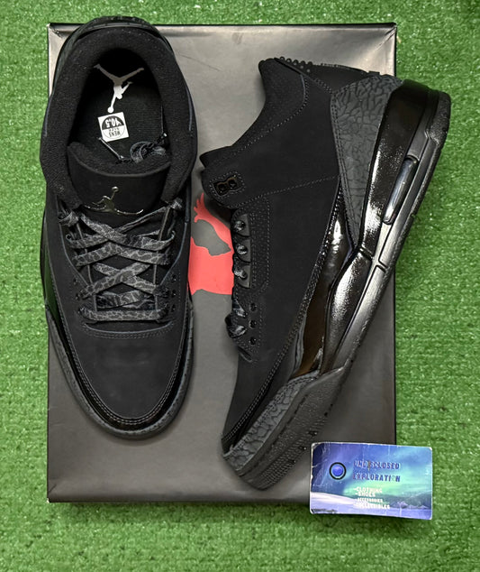 Jordan 3 Black Cat