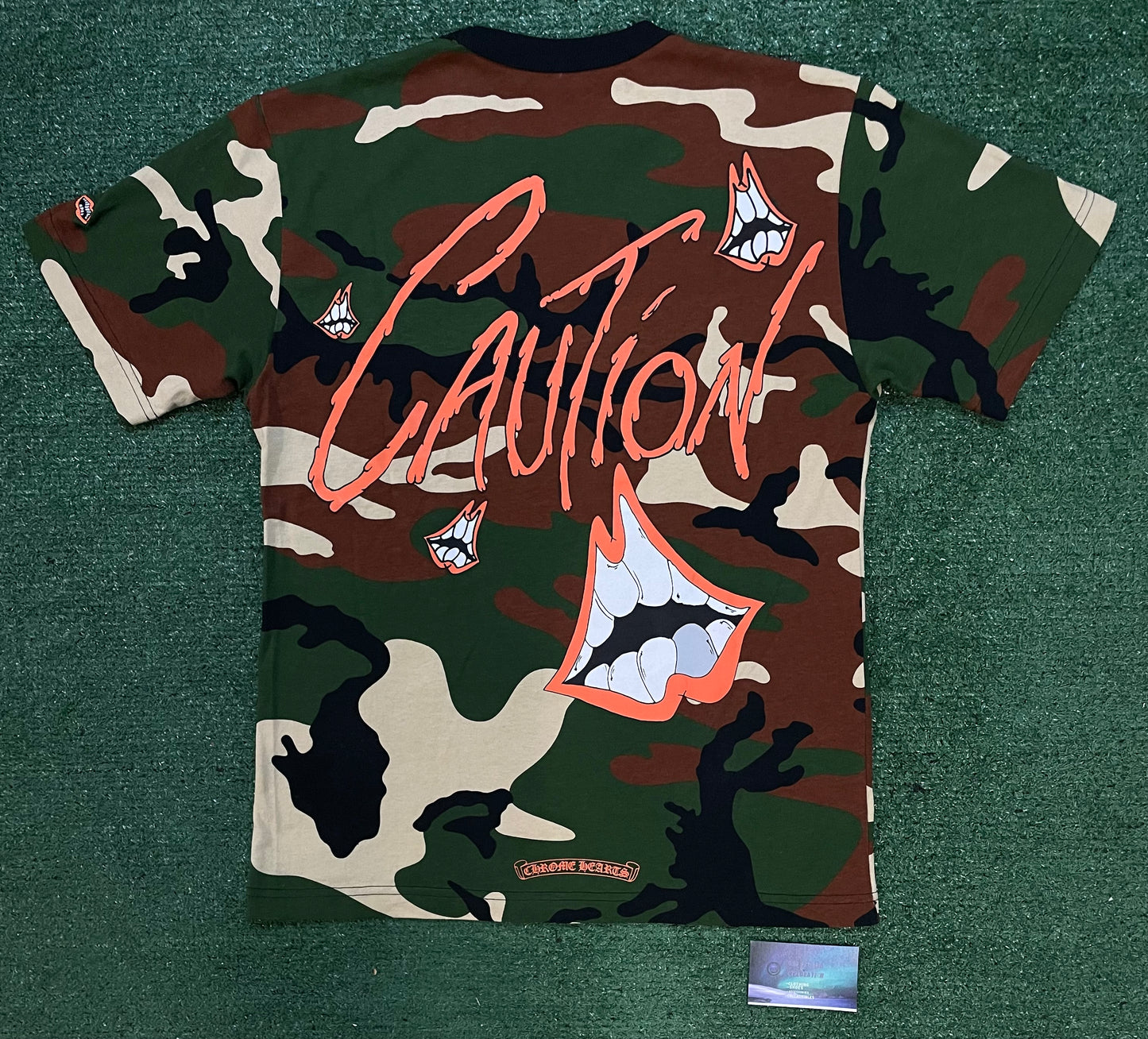 Chrome Hearts matty boy caution tee