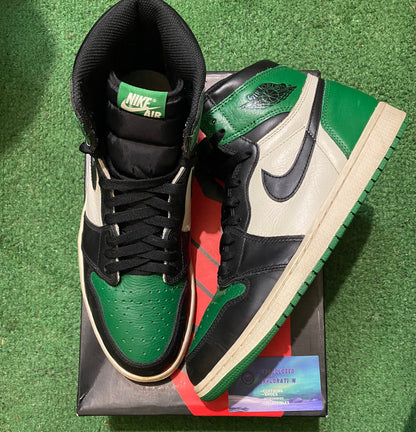 Jordan retro 1 high “Pine green” size 11.5men/13women