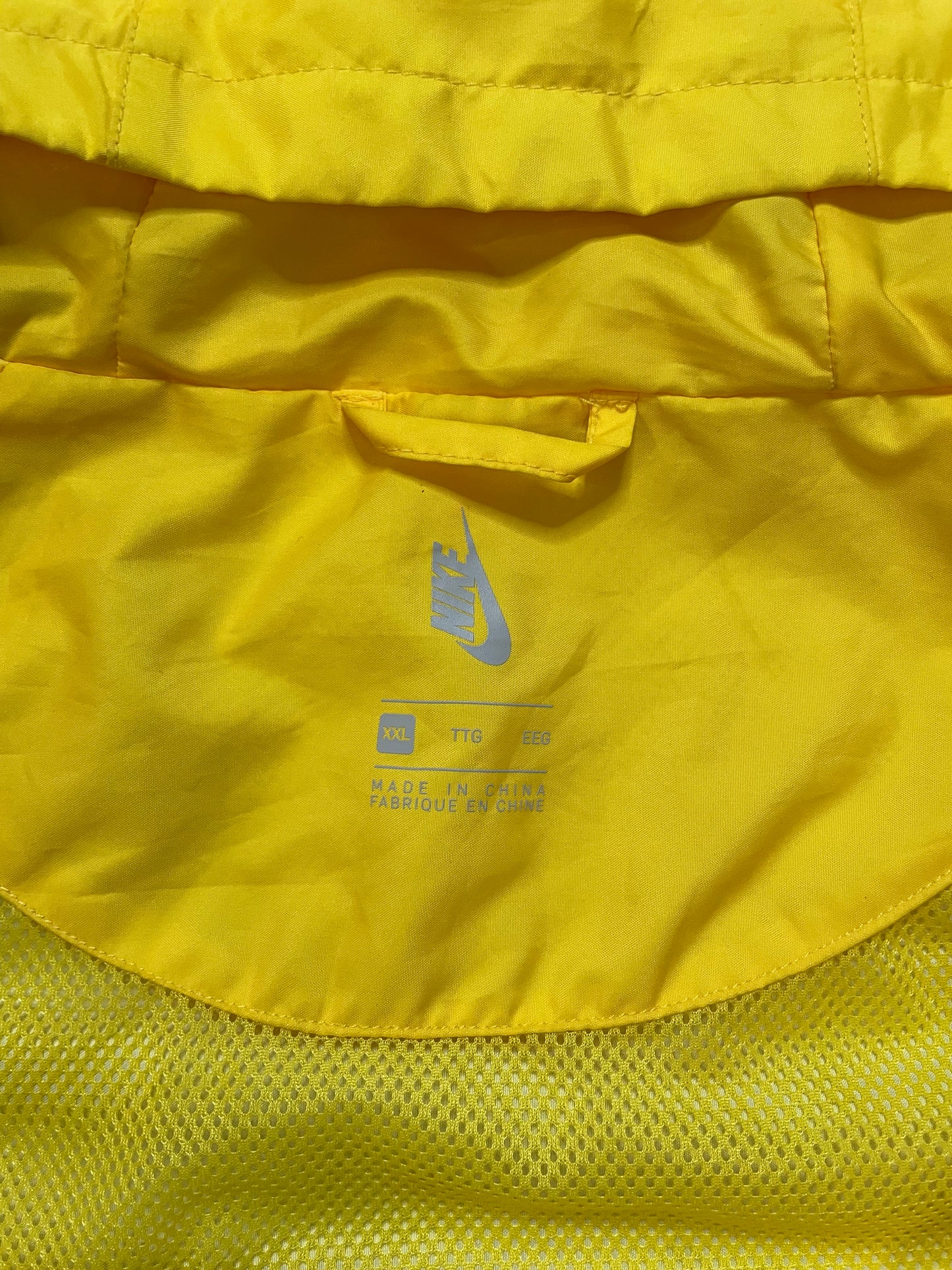 NikeLab Collection TN yellow and orange track jacket