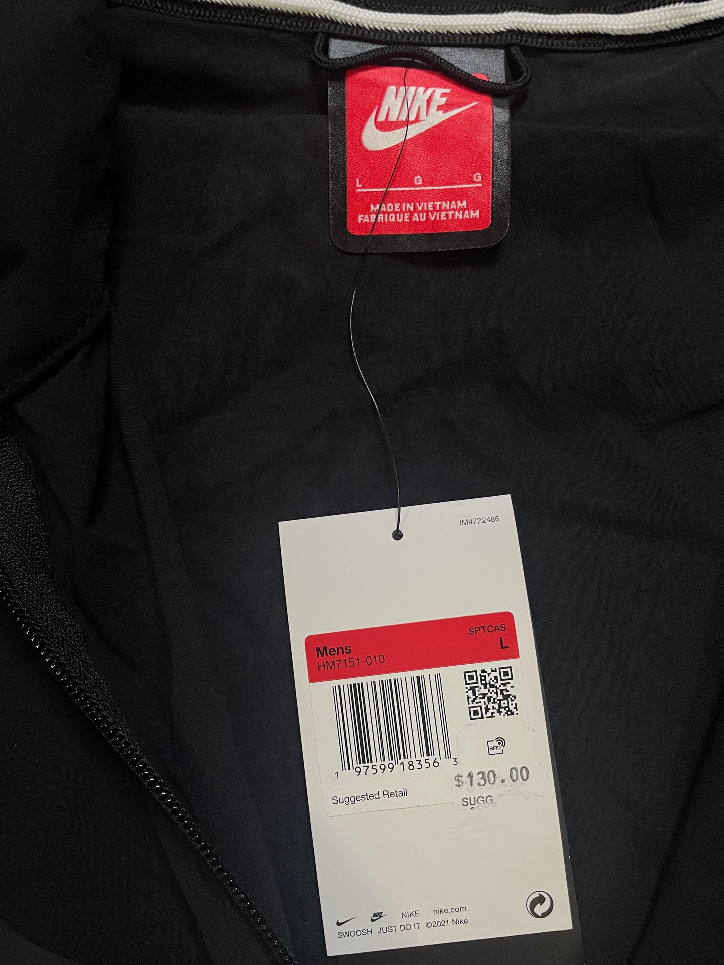 Nike woven black tech fleece sweatsuit