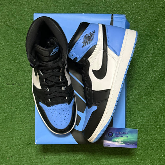 Jordan 1 UNC Toe 9.5 Men/11 Women “Preowned”