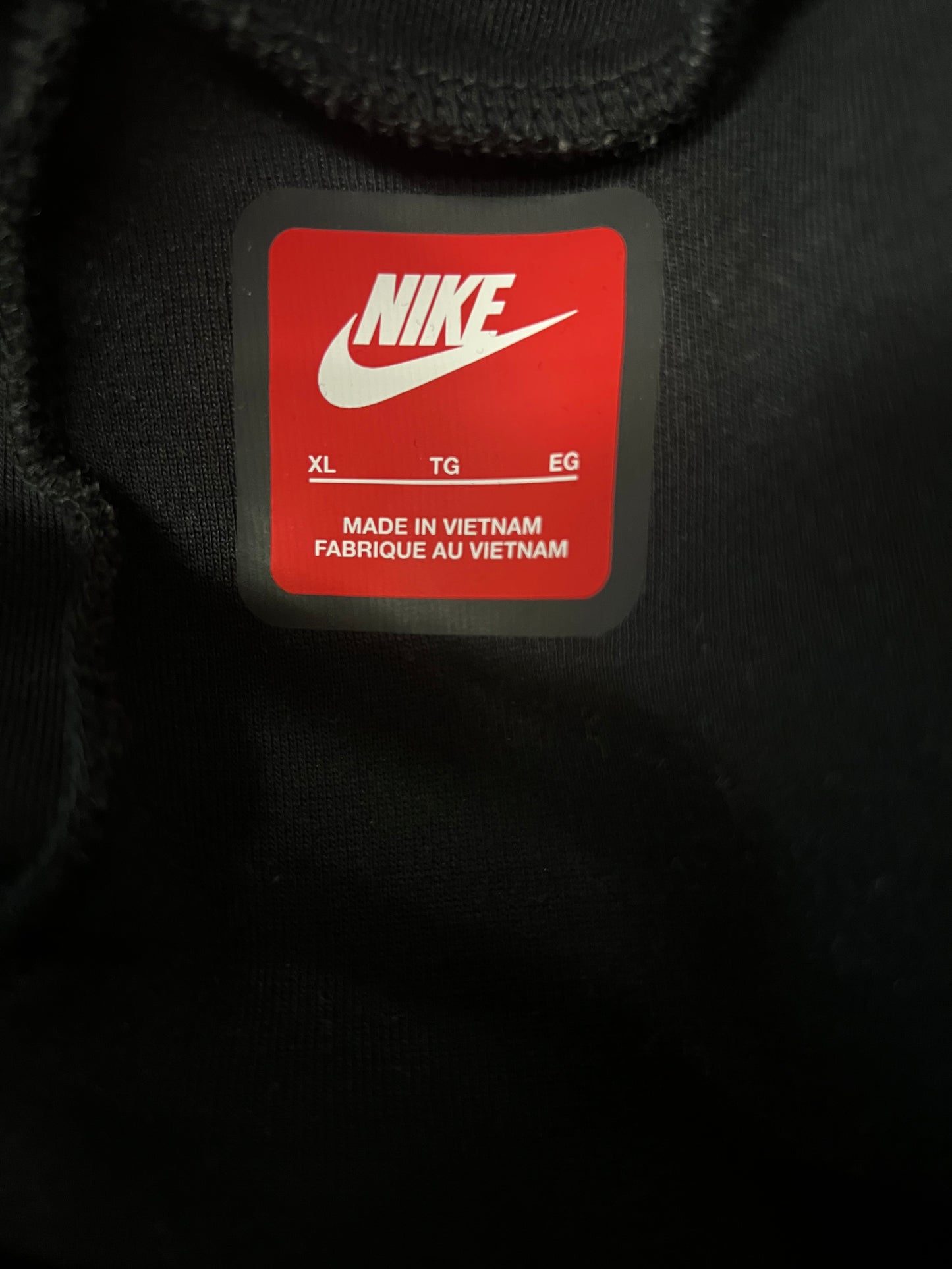 Nike tech fleece black sweatpants