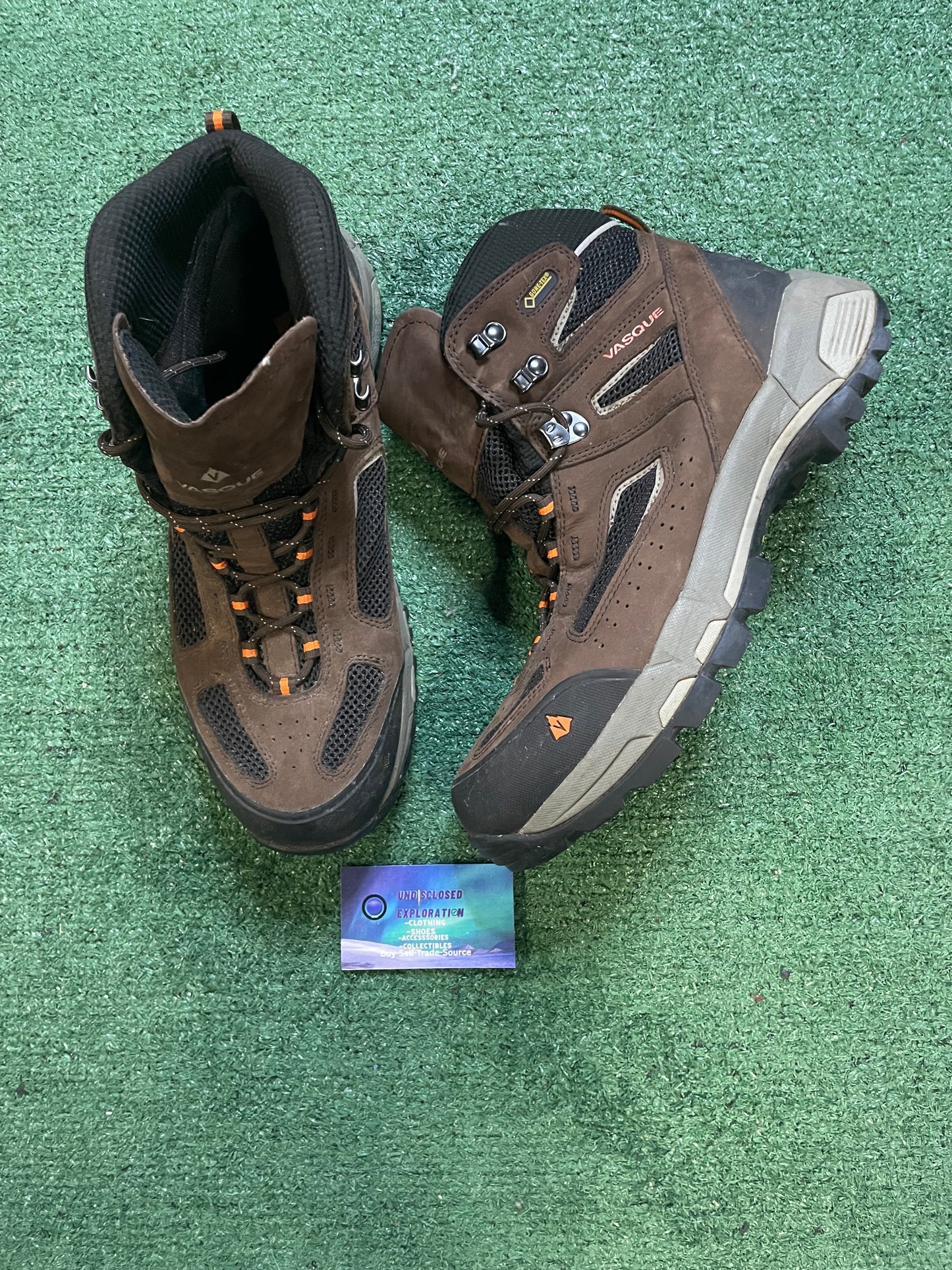 Vasque breeze 2.0 brown gortex hiking boots size 12men/13.5women
