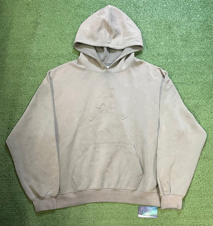 Jordan Tatum grey fleece hoodie