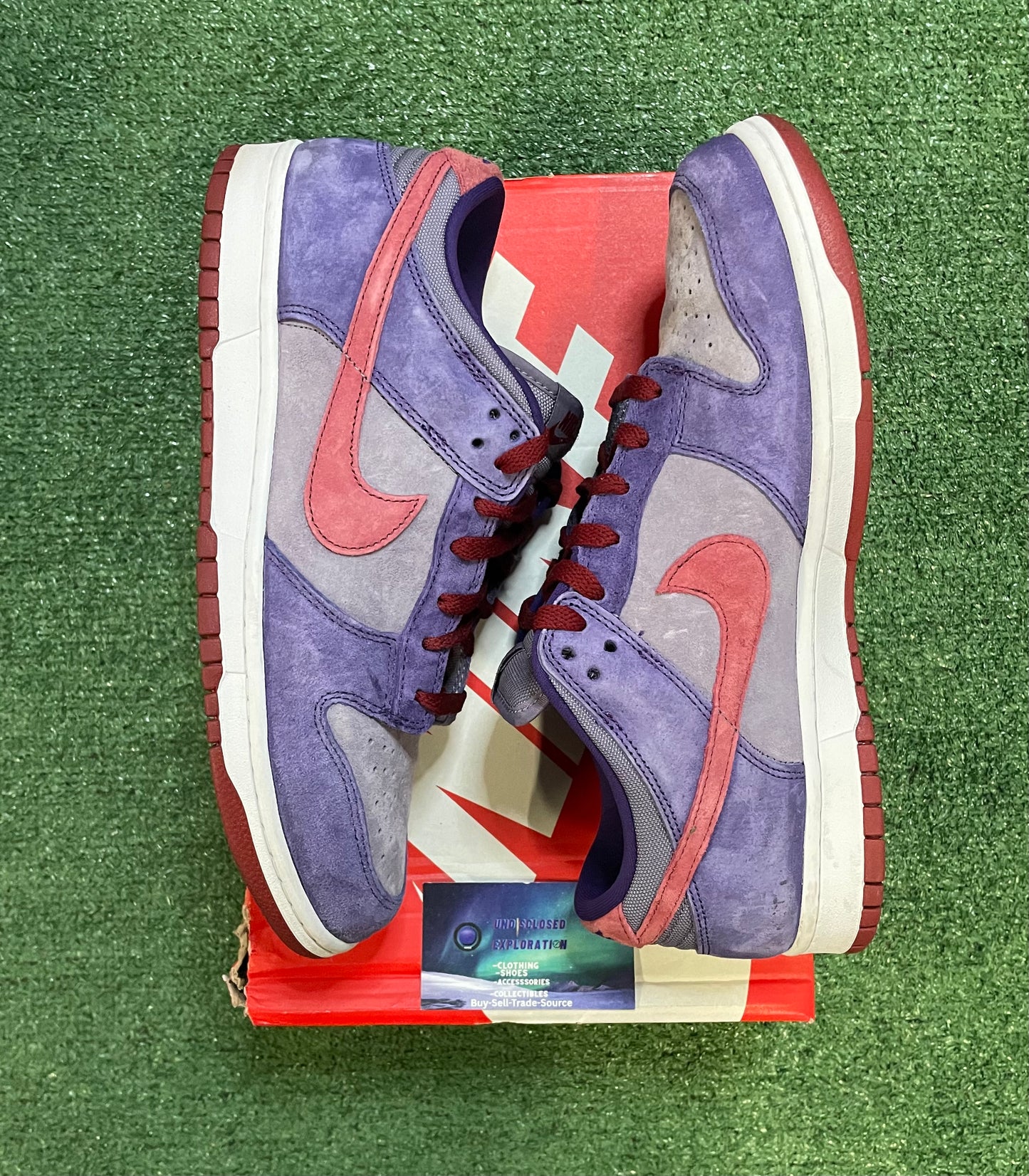 Nike Dunk Low plum size 11men/12.5women