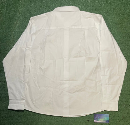 Vintage Microsoft Windows mobile white button up