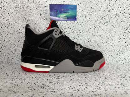 Jordan 4 Bred 2019 4.5 Youth/6 Women “Preowned”