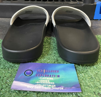 Raf Simons black and white astra slides