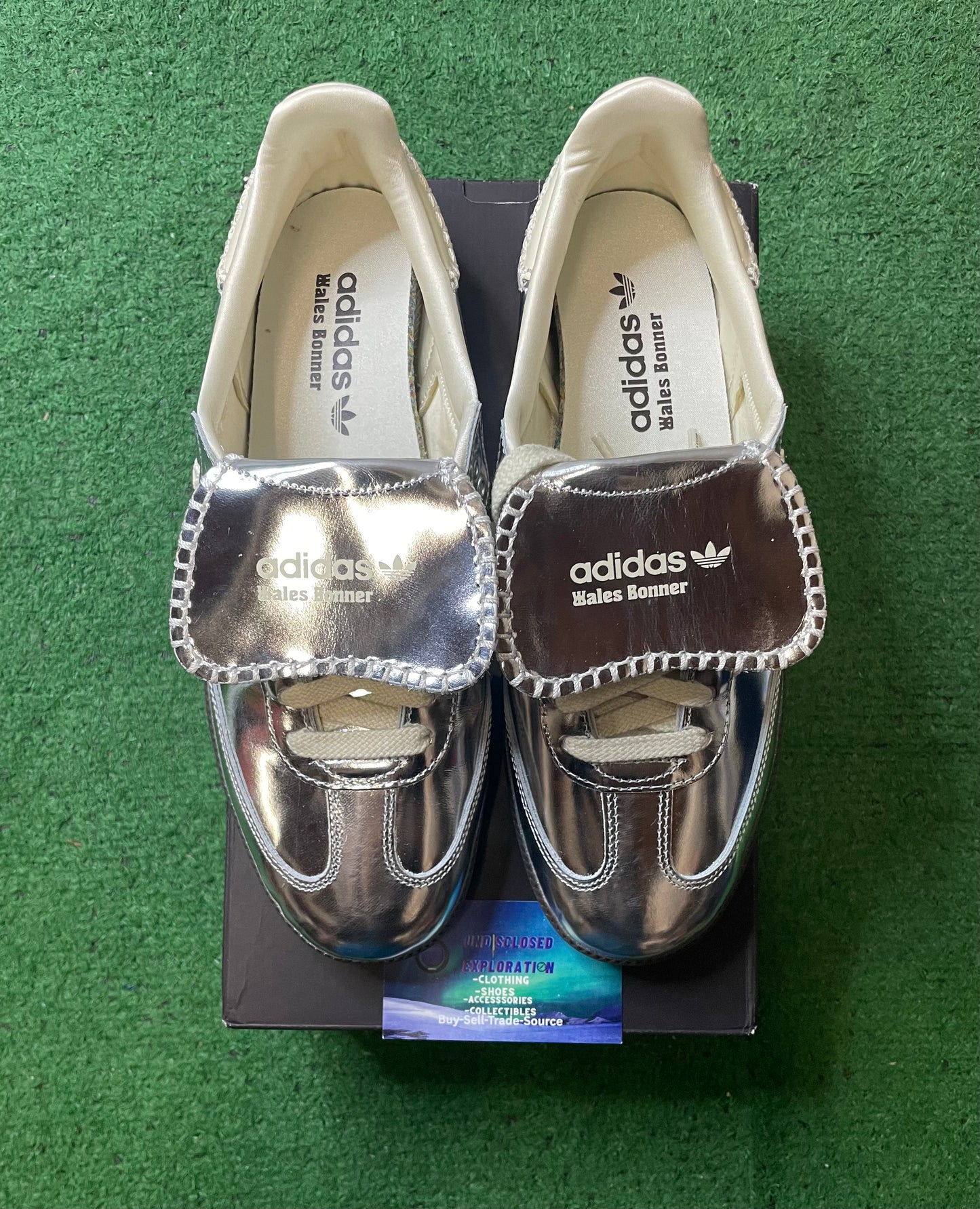 Adidas X Wales Bonner silver samba