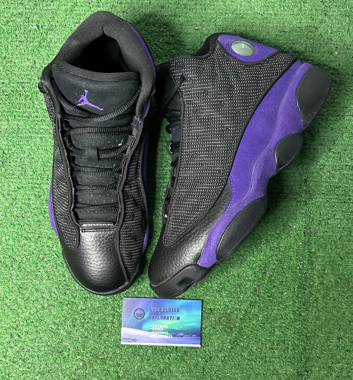 Jordan 13 court purple size 8men/9.5women