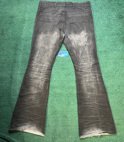 Jaded London brown distressed jeans