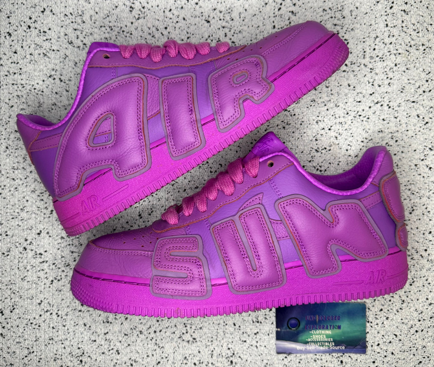 Nike Air Force 1 Low CPFM Fuchsia 9.5 Men/11 Women “Preowned”