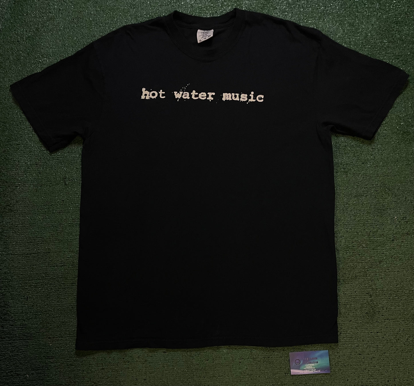 Hot water music rock band tee