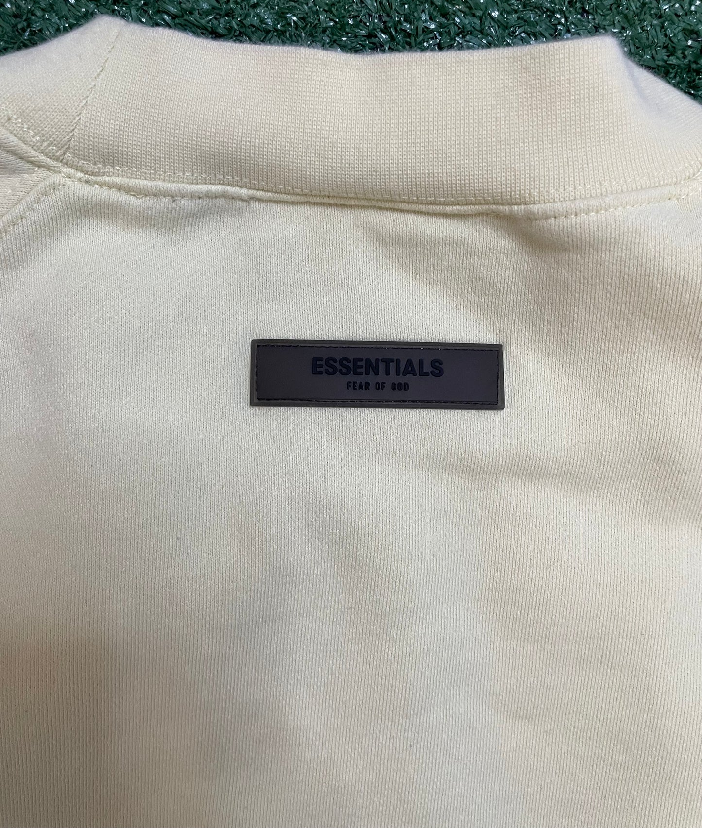 Essentials Fear Of God canary crewneck