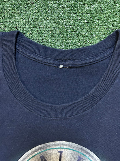 Vintage 1990s Seattle mariners row tee