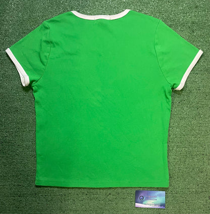 Brazil soccer baby tee