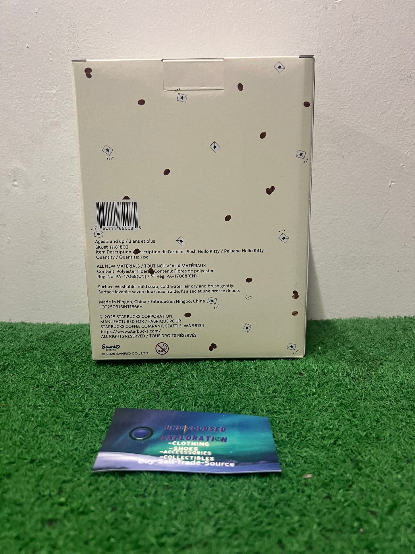 Starbucks X Hello kitty plush