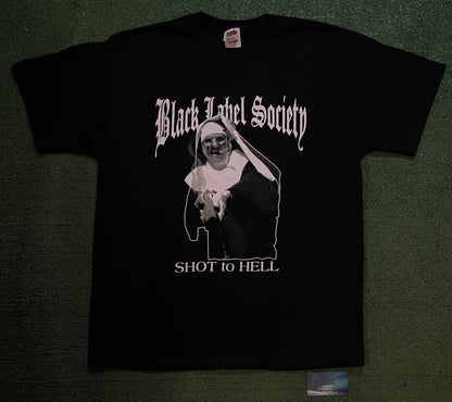 Vintage 2000s Black Label Society tour tee