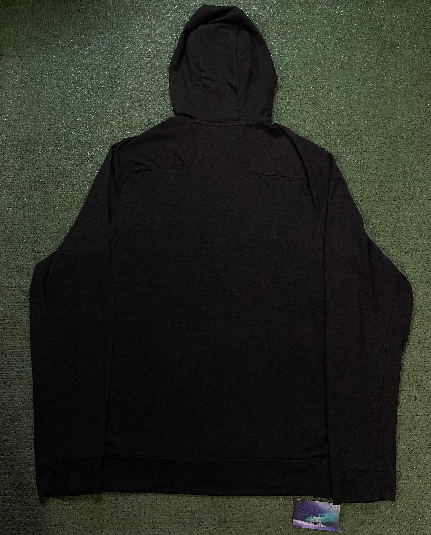 Nike black full-zip Therma-FIT hoodie