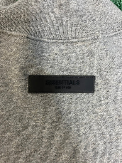 Fear of god essentials heather grey crewneck