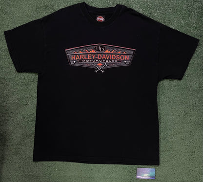 Vintage 2000s Harley Davidson downtown Seattle tee