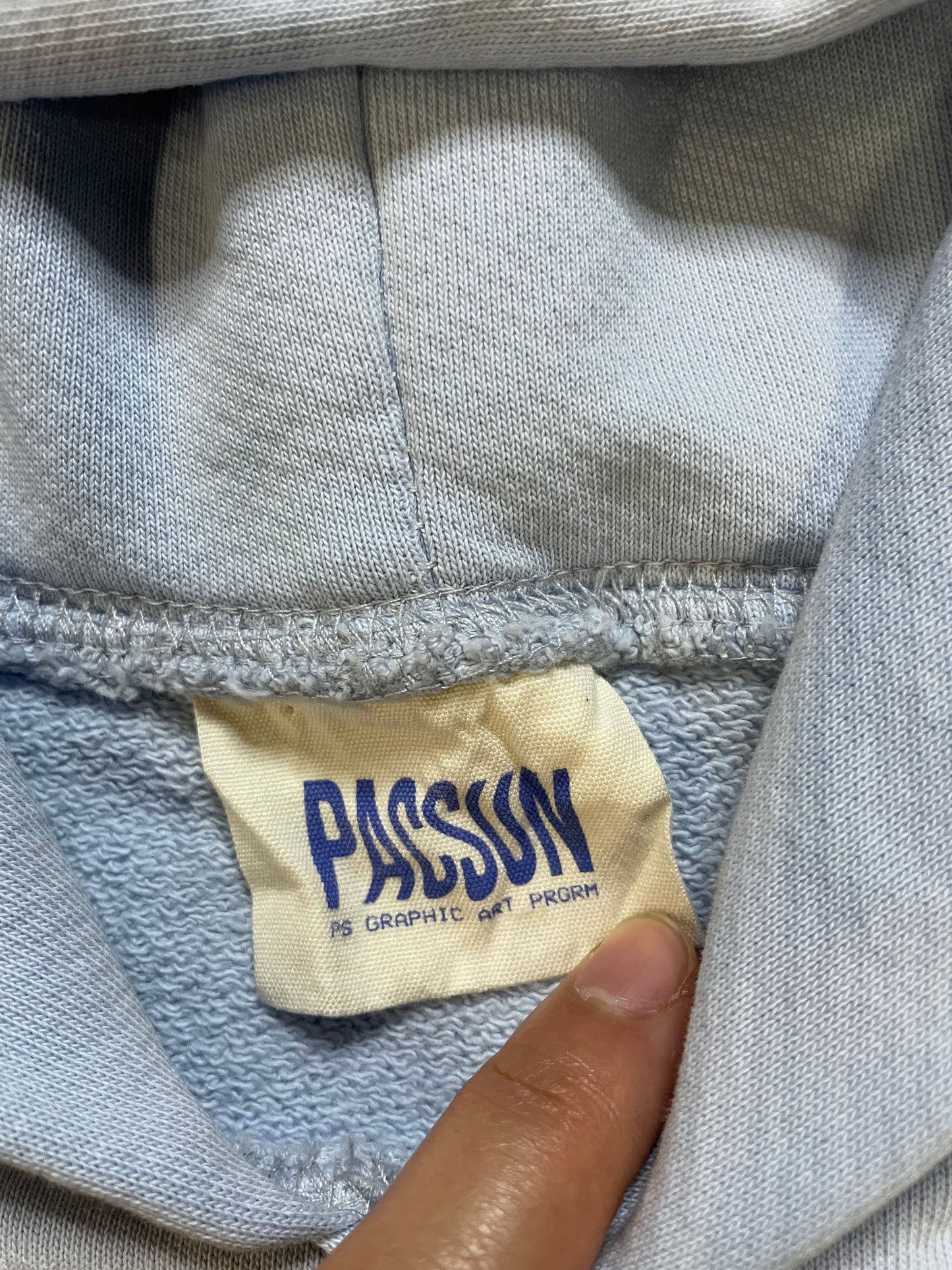 Pacsun light blue terrian hoodie
