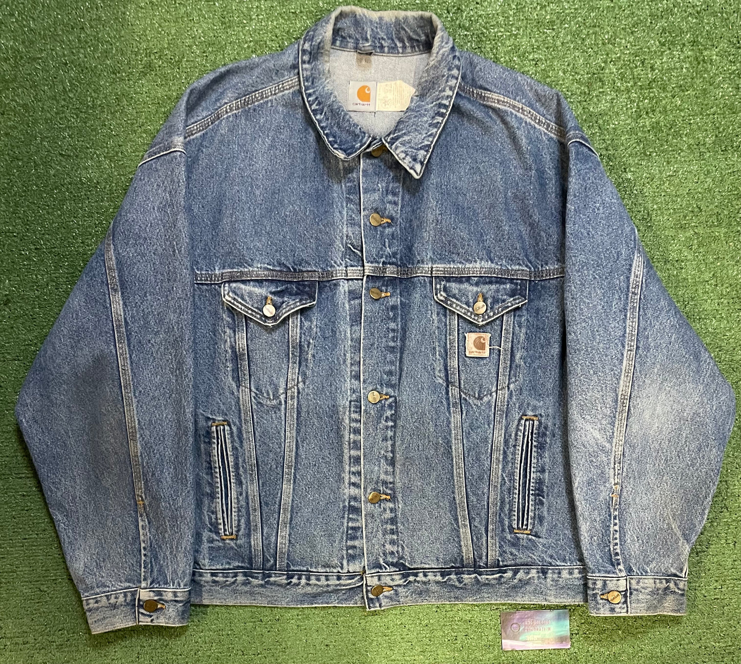 Vintage 1990s Carhartt denim jacket
