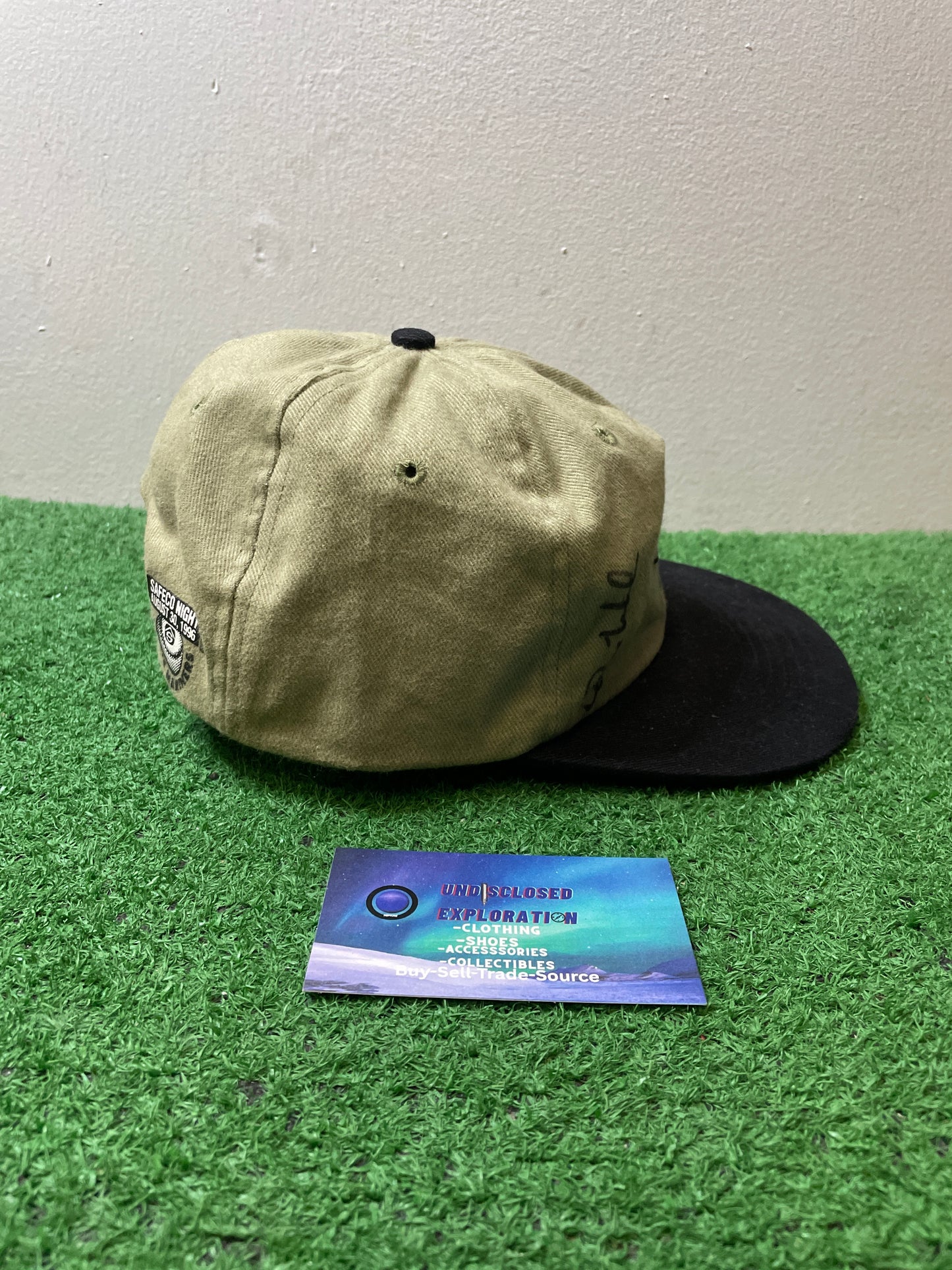 Vintage 1990s Seattle Mariners safeco field Hat