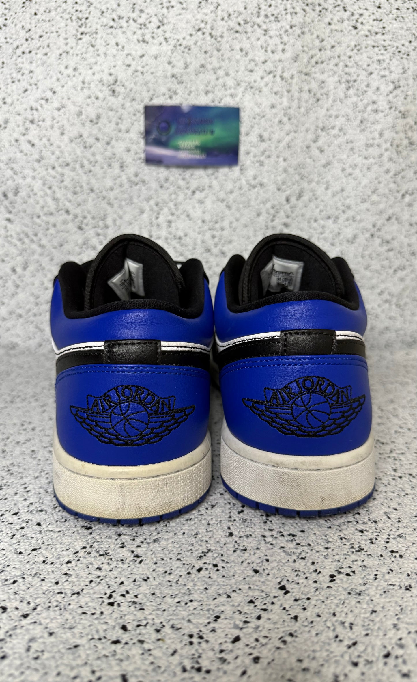 Jordan 1 Low Royal Toe 10.5 Men/12 Women “Preowned”