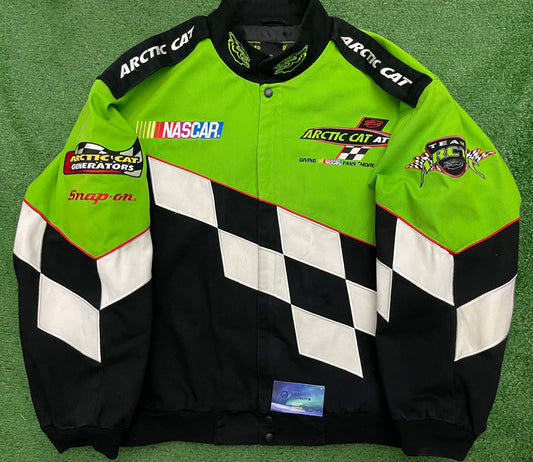 Vintage Nascar Arctic Cat ATV Jacket