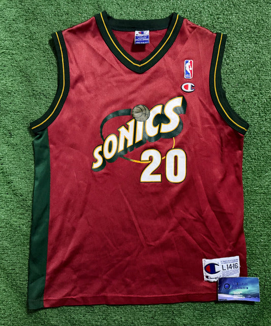 Vintage Gary Payton SuperSonics Jersey