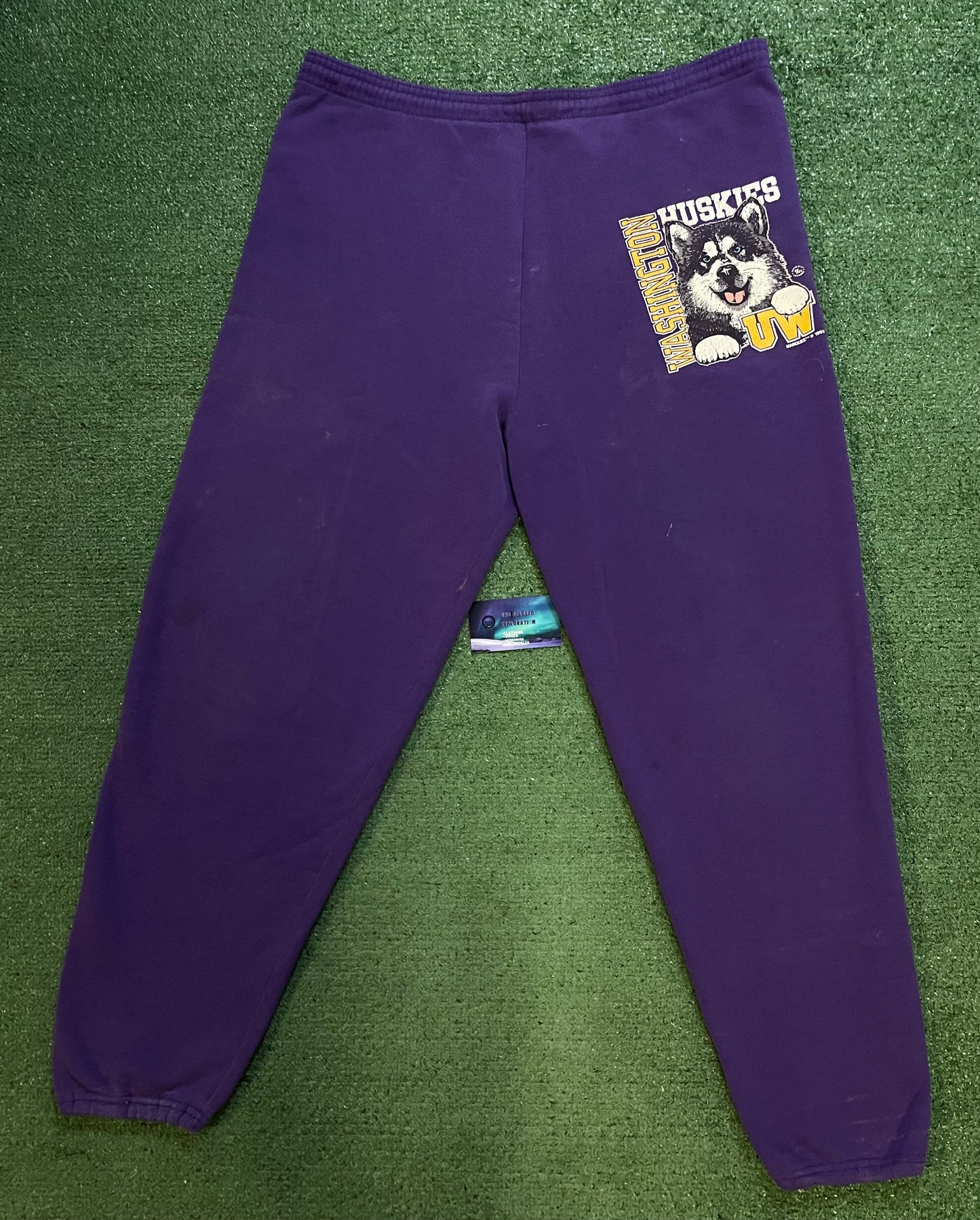 Vintage 1990s UW Washington Huskies sweatpants